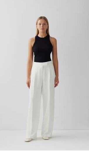 Double Pleated Trousers